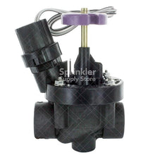 Load image into Gallery viewer, Rain Bird - 100PESBR - 1 in. Plastic Industrial Valve with Scrubber, Reclaimed Water Cap
