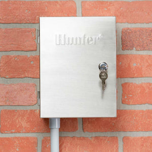 Hunter - XCH-600-SS - X-Core Hybrid Outdoor Controller 6 Station Stainless Steel